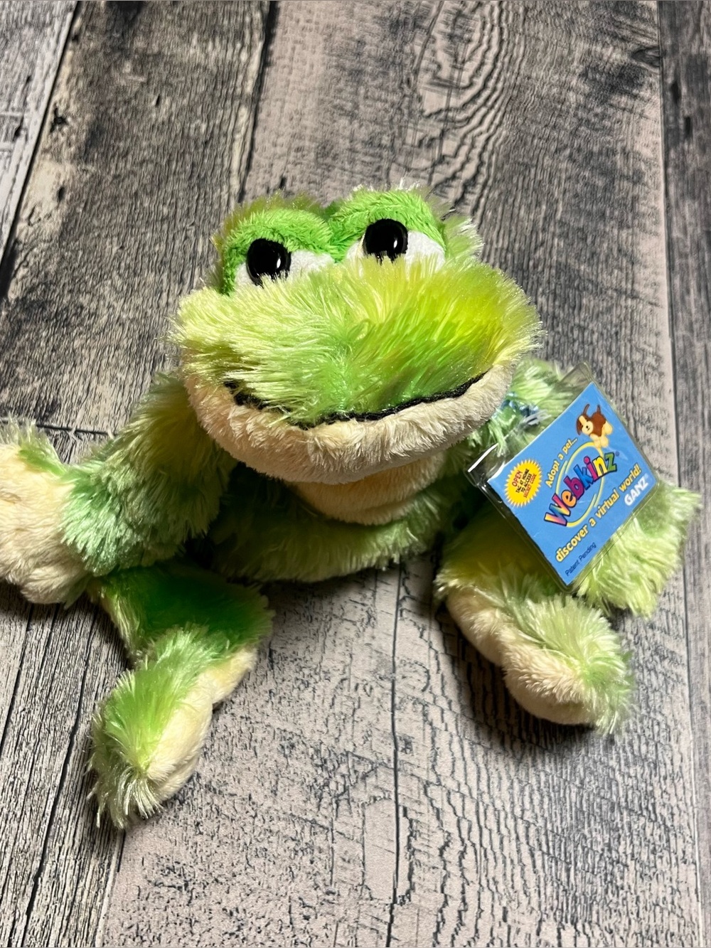 Webkinz tie dye frog sealed code